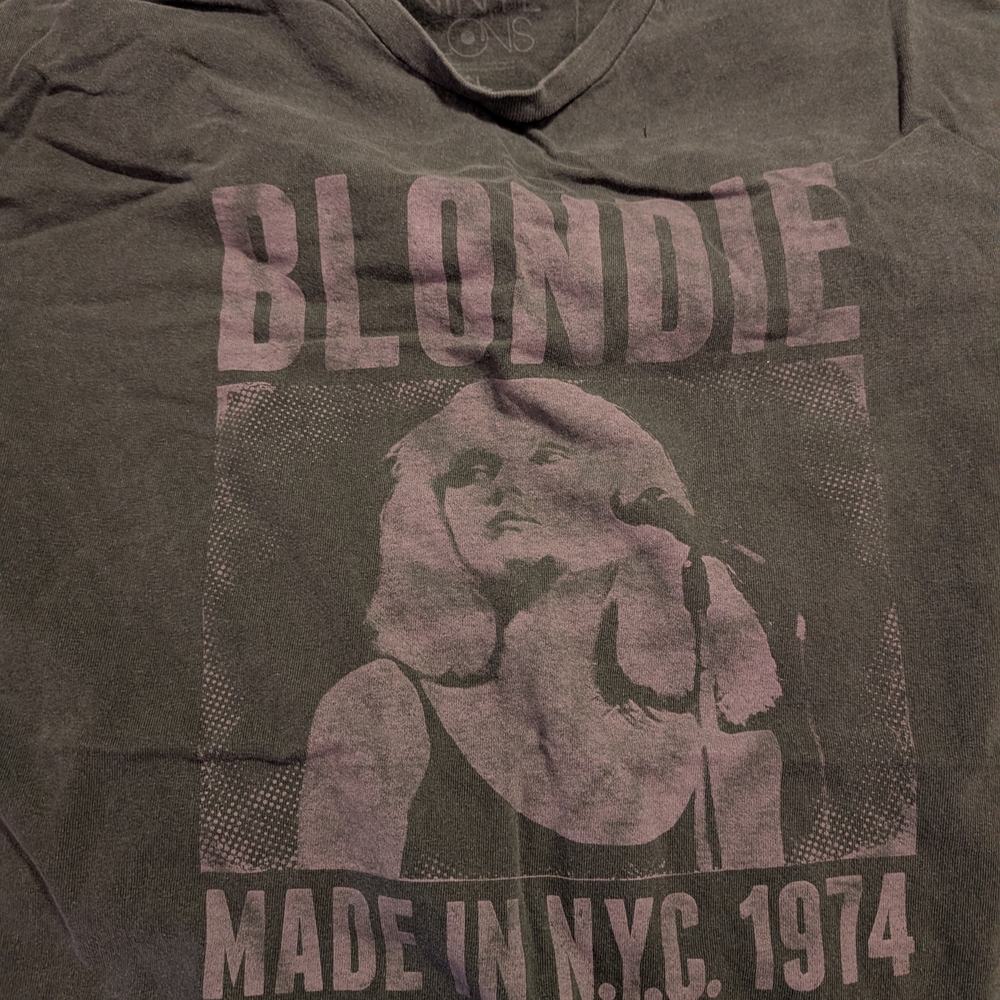 Blondie Graphic Tee - Black